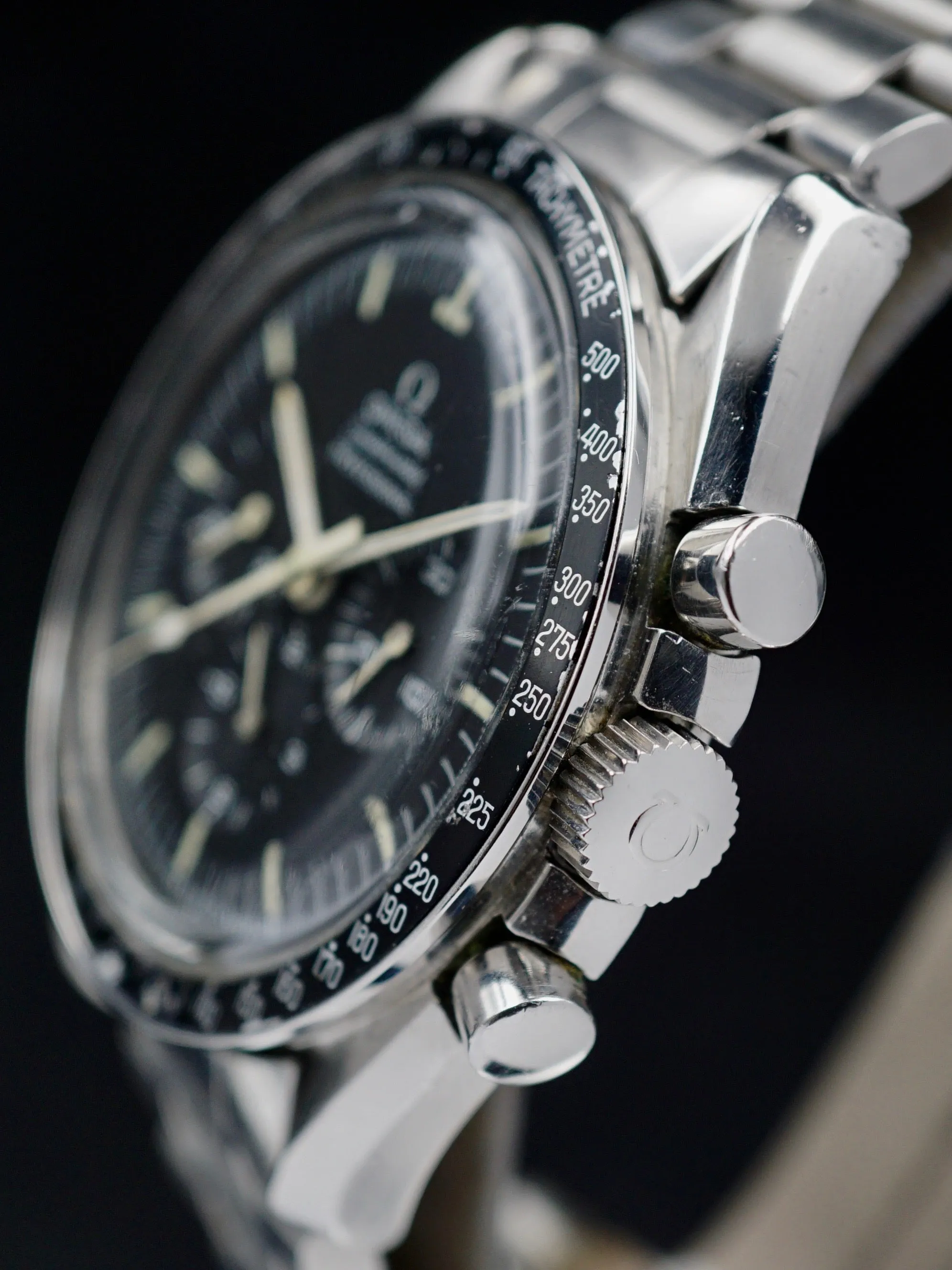 1969 OMEGA Speedmaster 145.022 CALIBRE 861 "Pre-Moon" RARE 220 Bezel