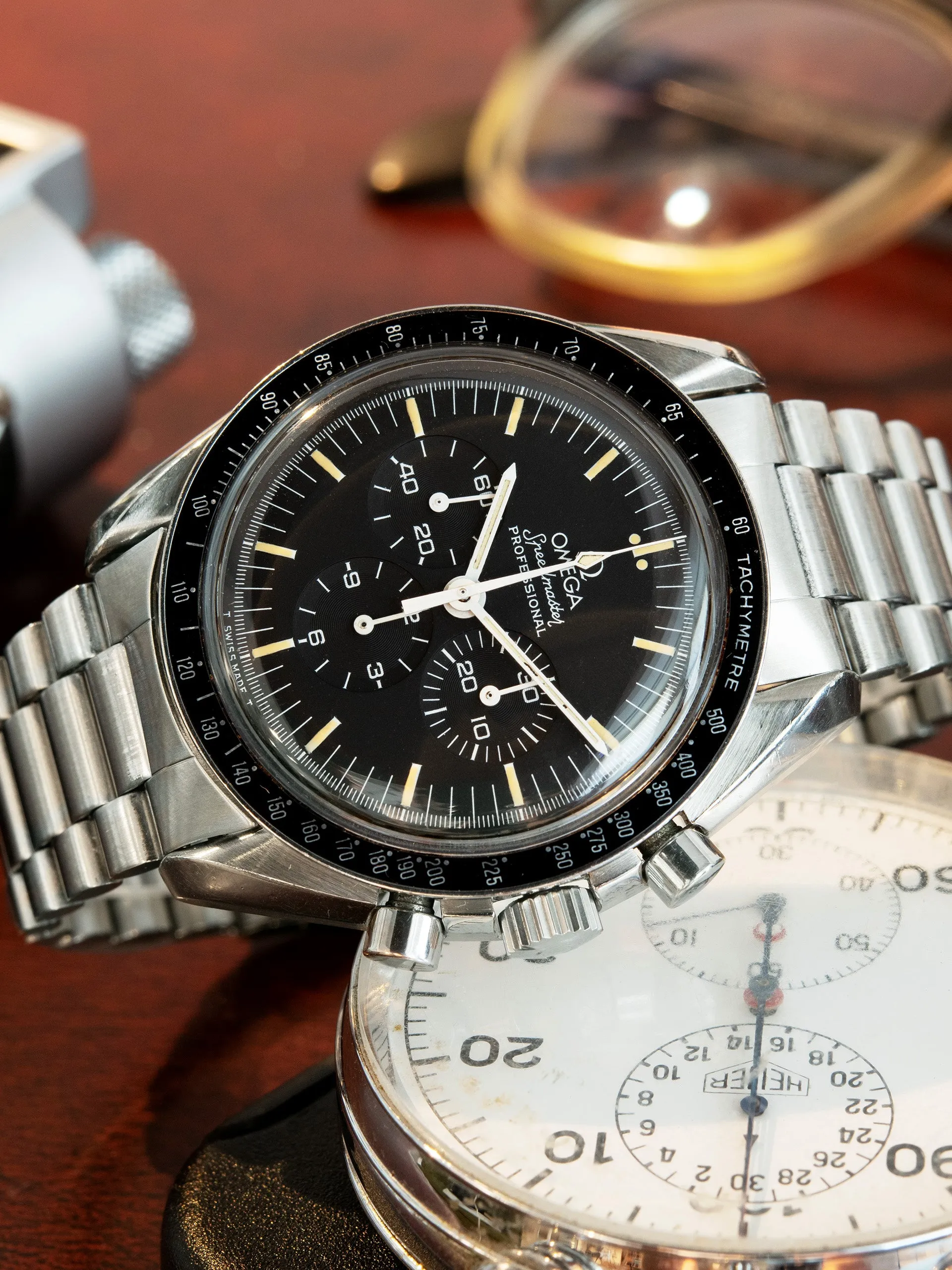 1991 OMEGA Speedmaster Professional (Ref. 3590.50) "Mustache Dial"