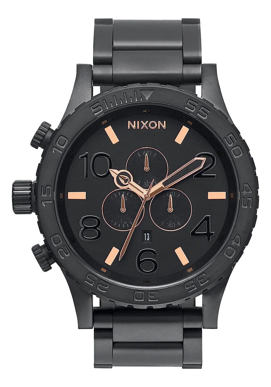 51-30 Chrono - All Black / Rose Gold