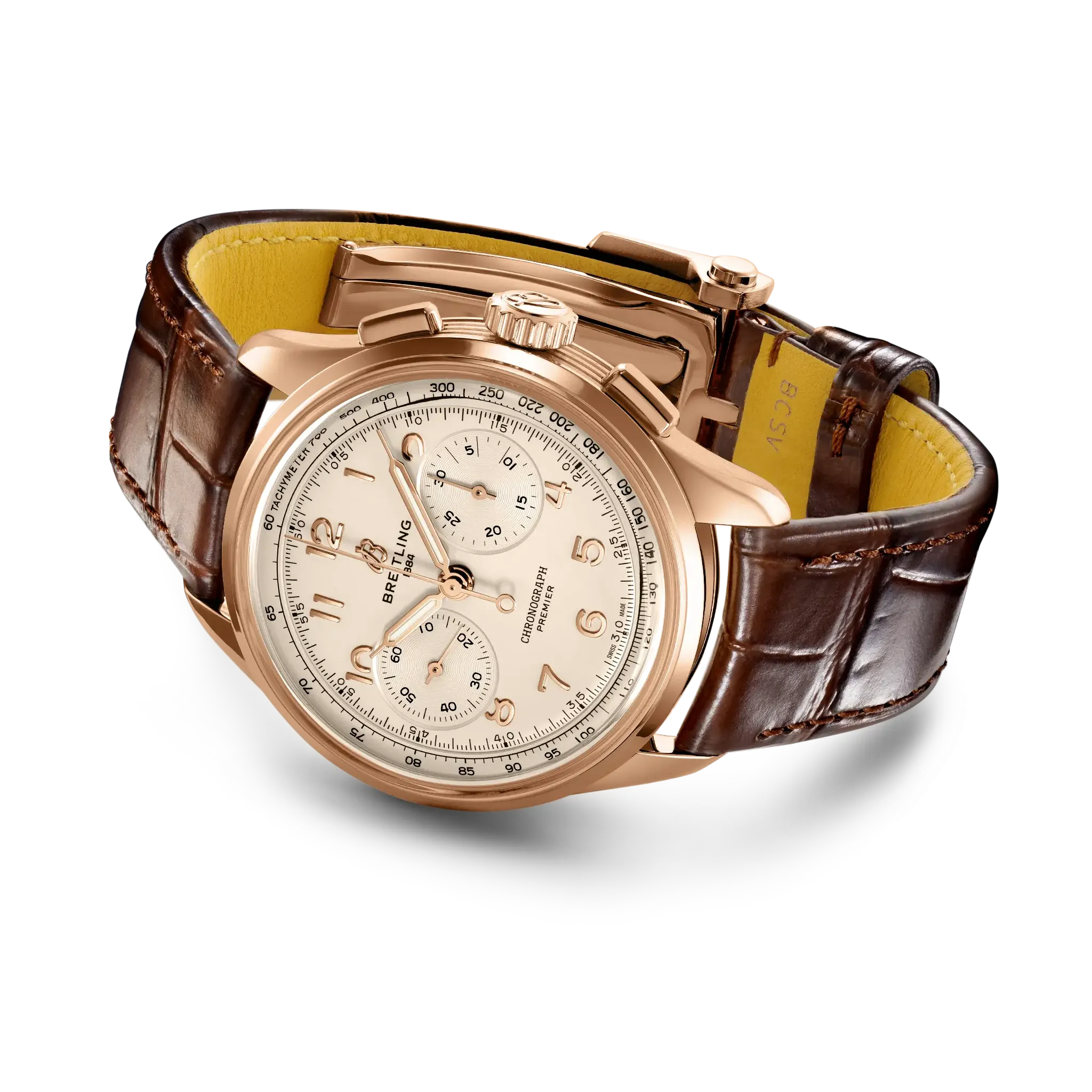 Breitling Premier B09 Chronograph 40 Watch with Cream Dial