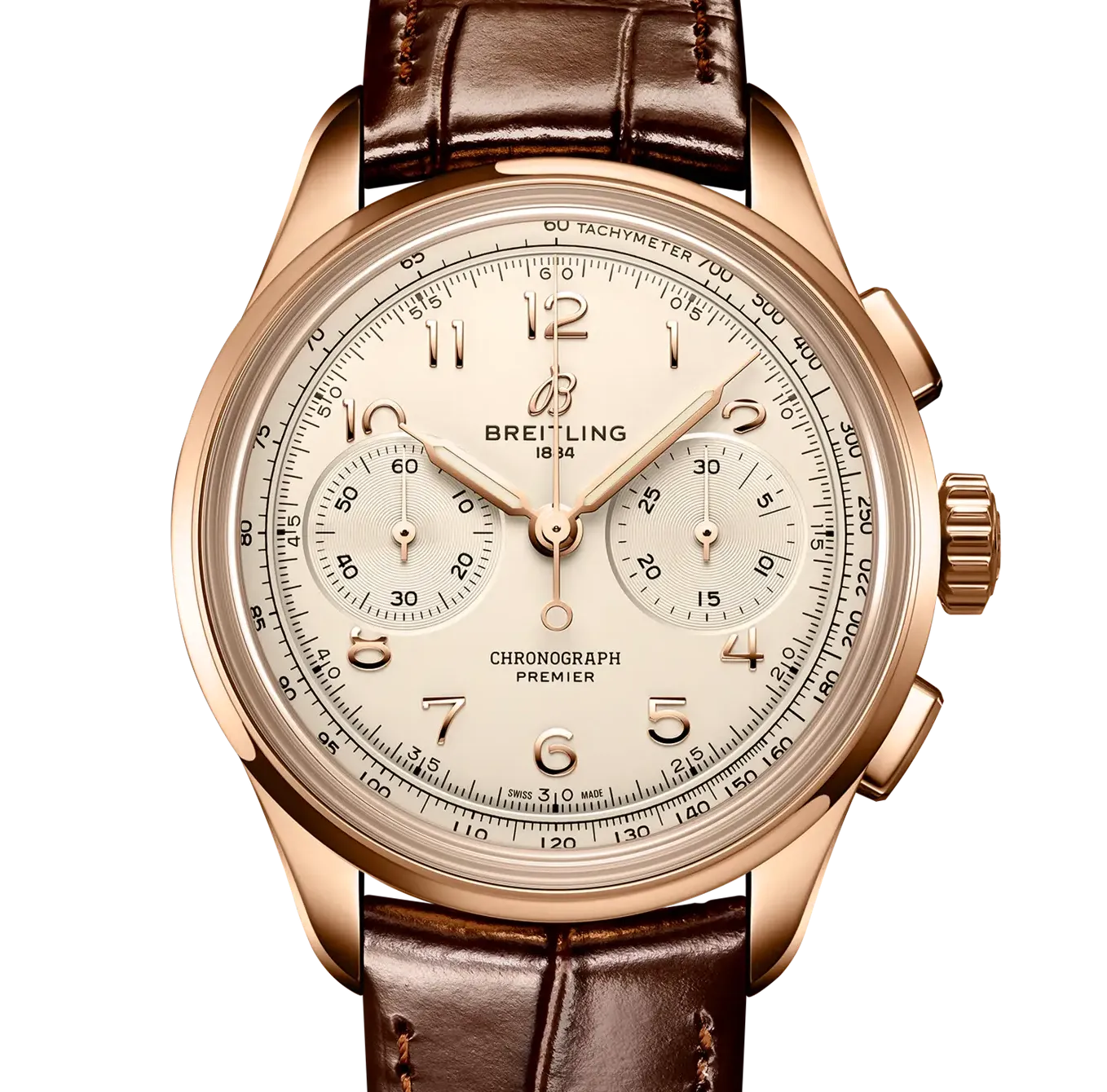 Breitling Premier B09 Chronograph 40 Watch with Cream Dial