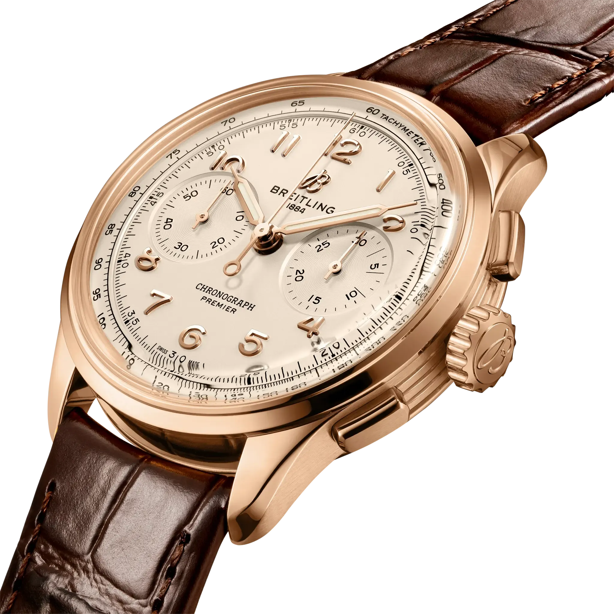 Breitling Premier B09 Chronograph 40 Watch with Cream Dial