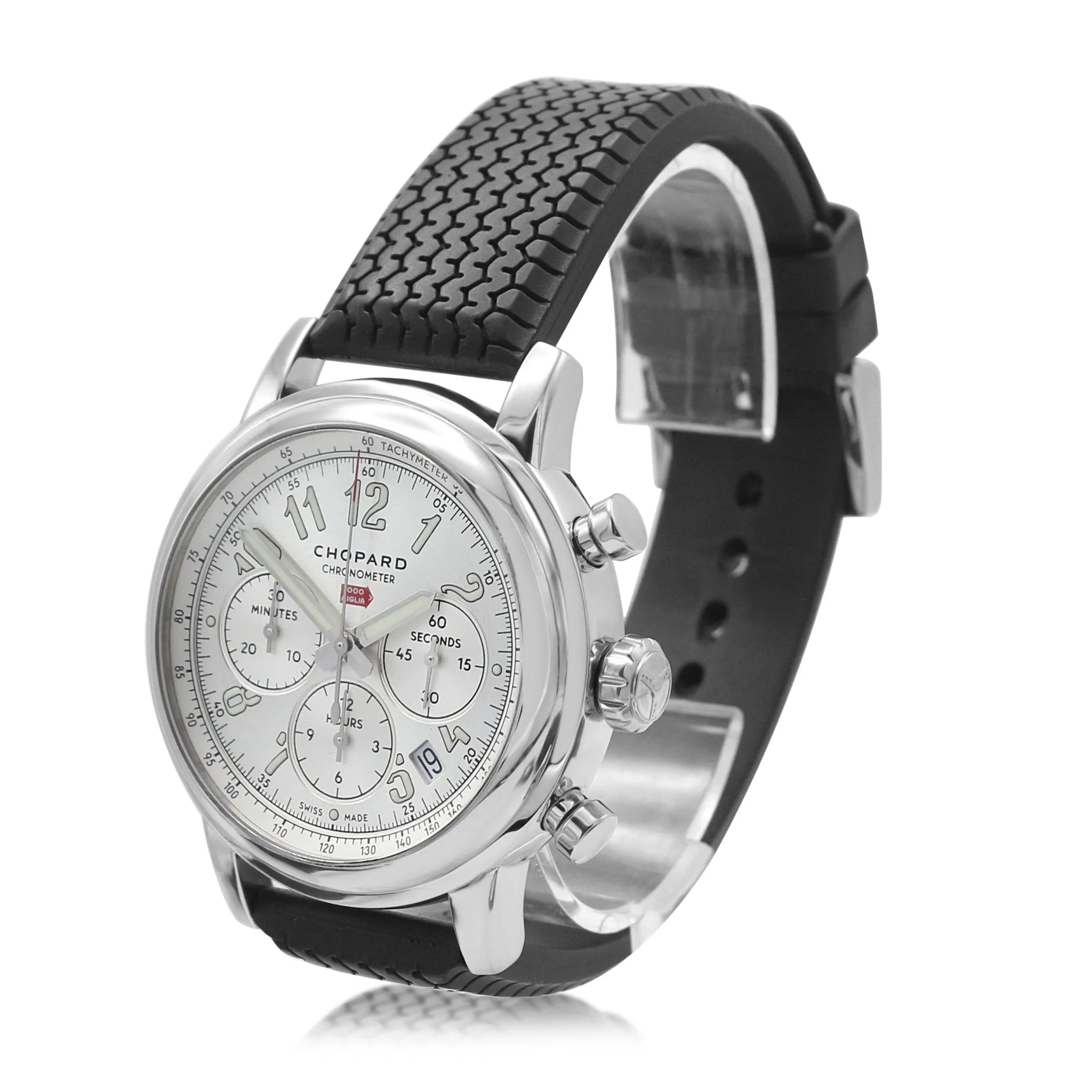 Chopard Mille Miglia 42mm Chronograph Watch - Ref: 168589-3001