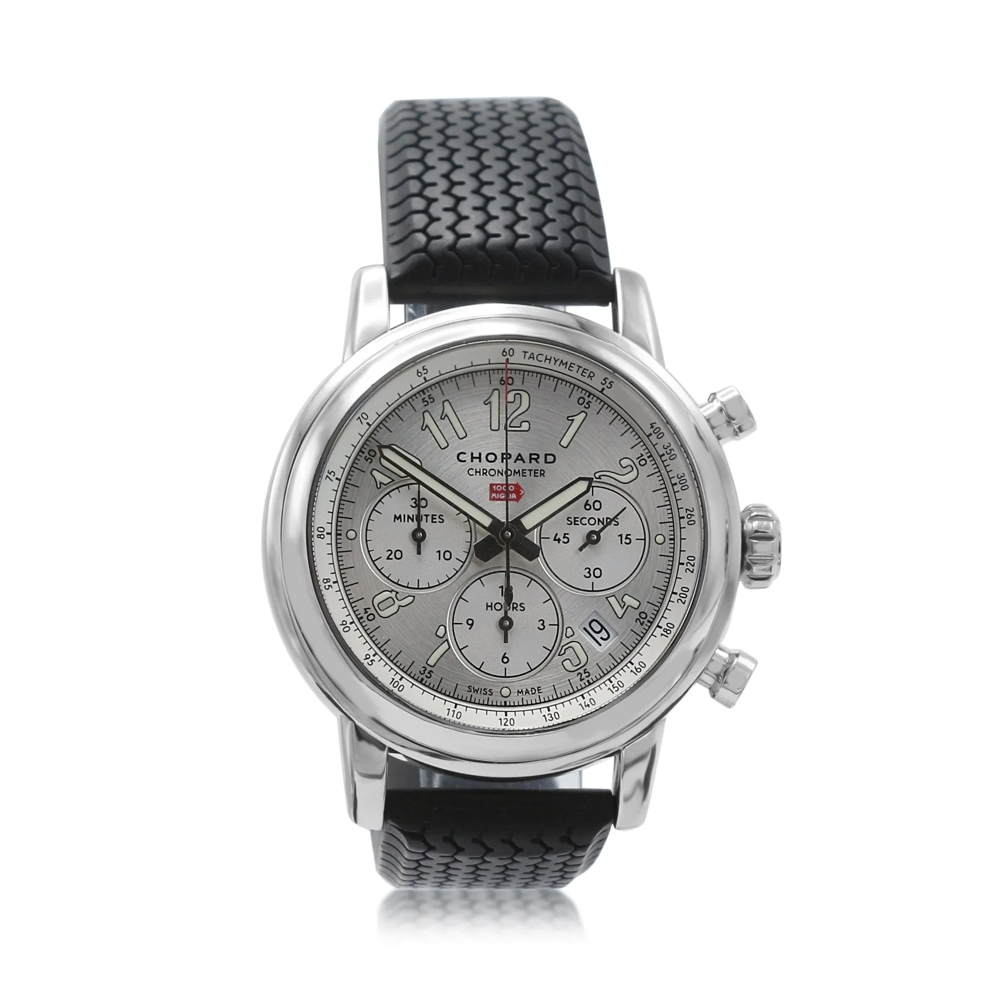 Chopard Mille Miglia 42mm Chronograph Watch - Ref: 168589-3001