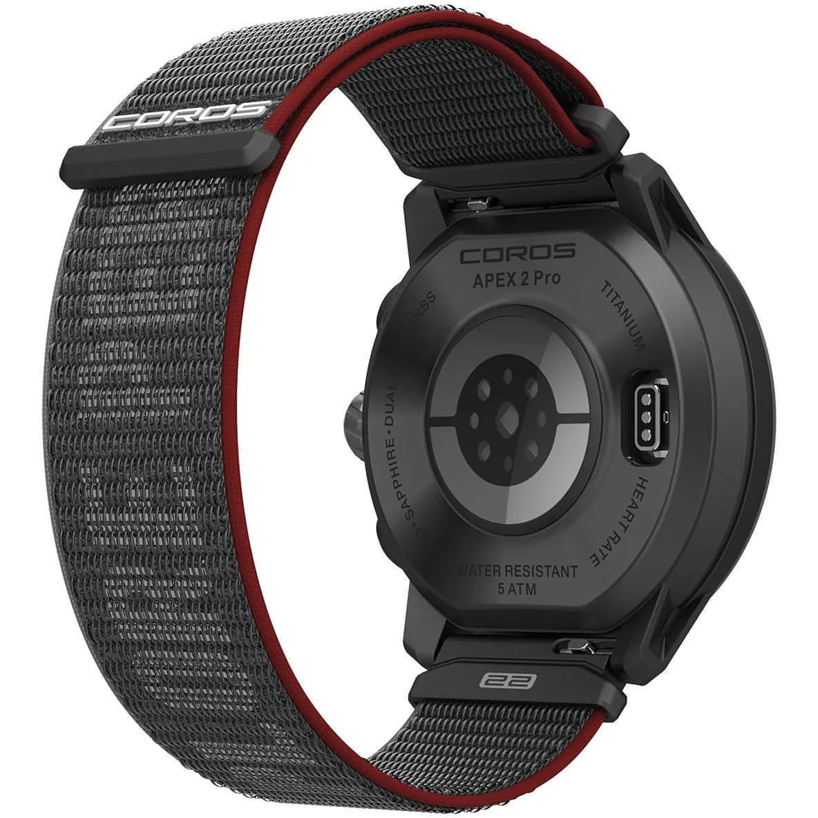 COROS APEX 2 Pro GPS Premium Multisport Watch - Black