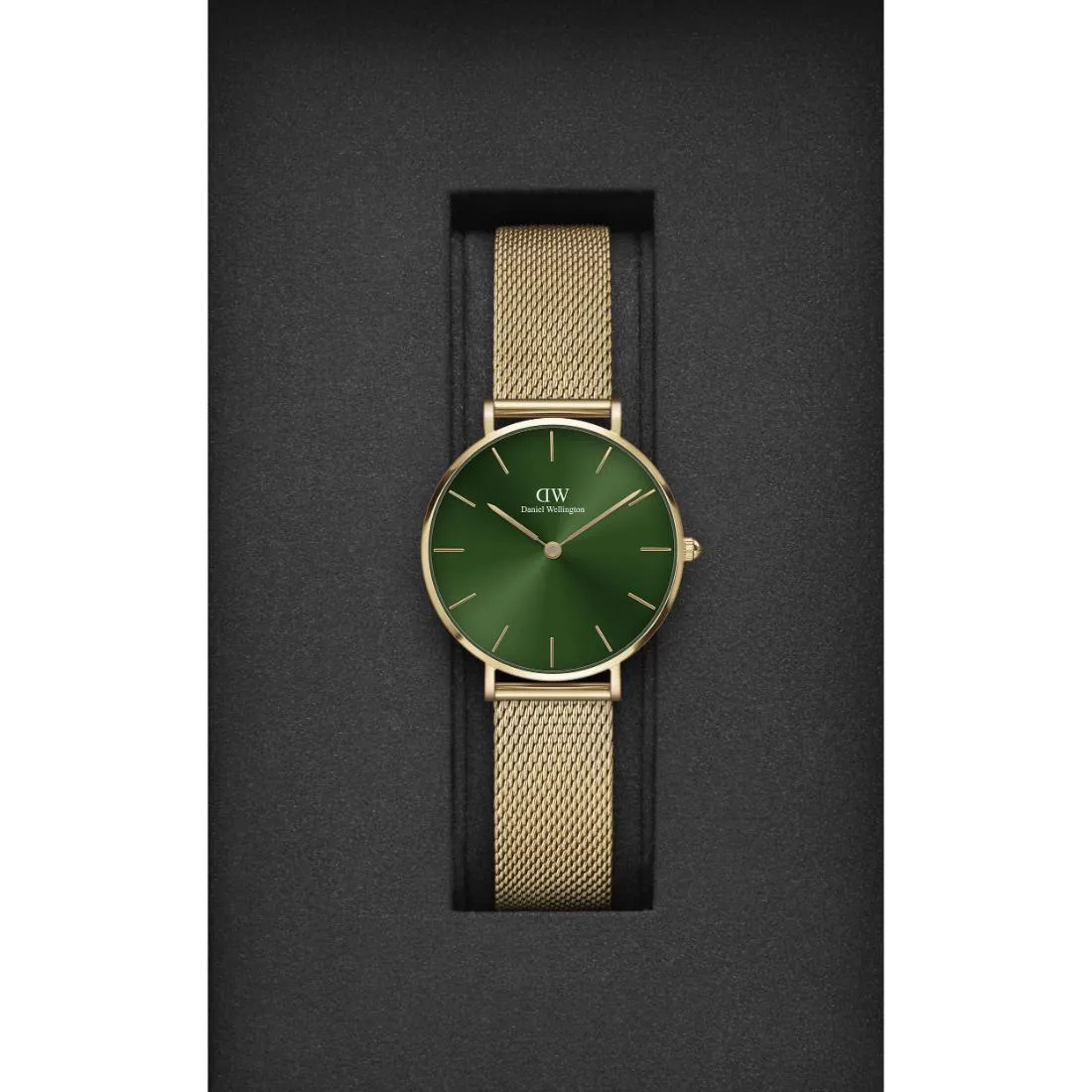 Daniel Wellington Green Dial Women Analogue Watch - DW00100480