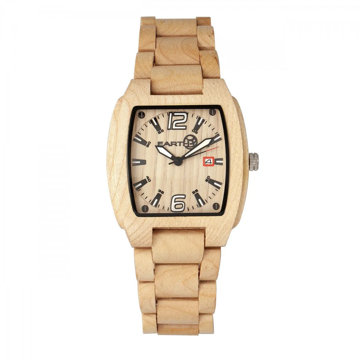 Earth Wood Sagano Bracelet Watch w/Date