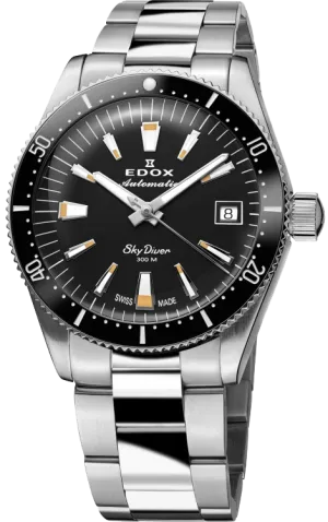 Edox Skydiver 38 Date Automatic 80131 3NM NIB