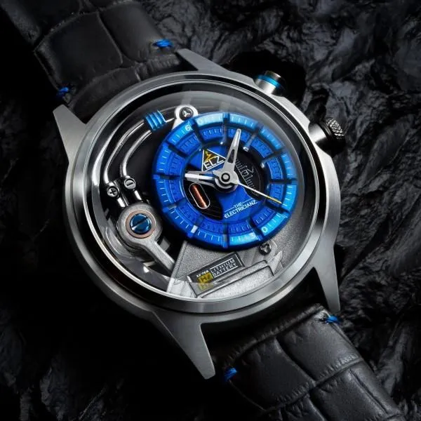 Electricianz SteelZ The Stone Z Blue Mens Watch  ZZ-A3C/02