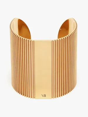 Exclusive Perfume cuff in gold