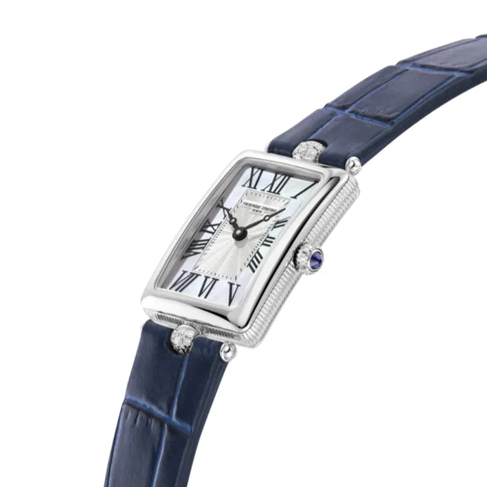 Frederique Constant Ladies Fc Art Deco Blue Watch FC-200MPW2AC2D6