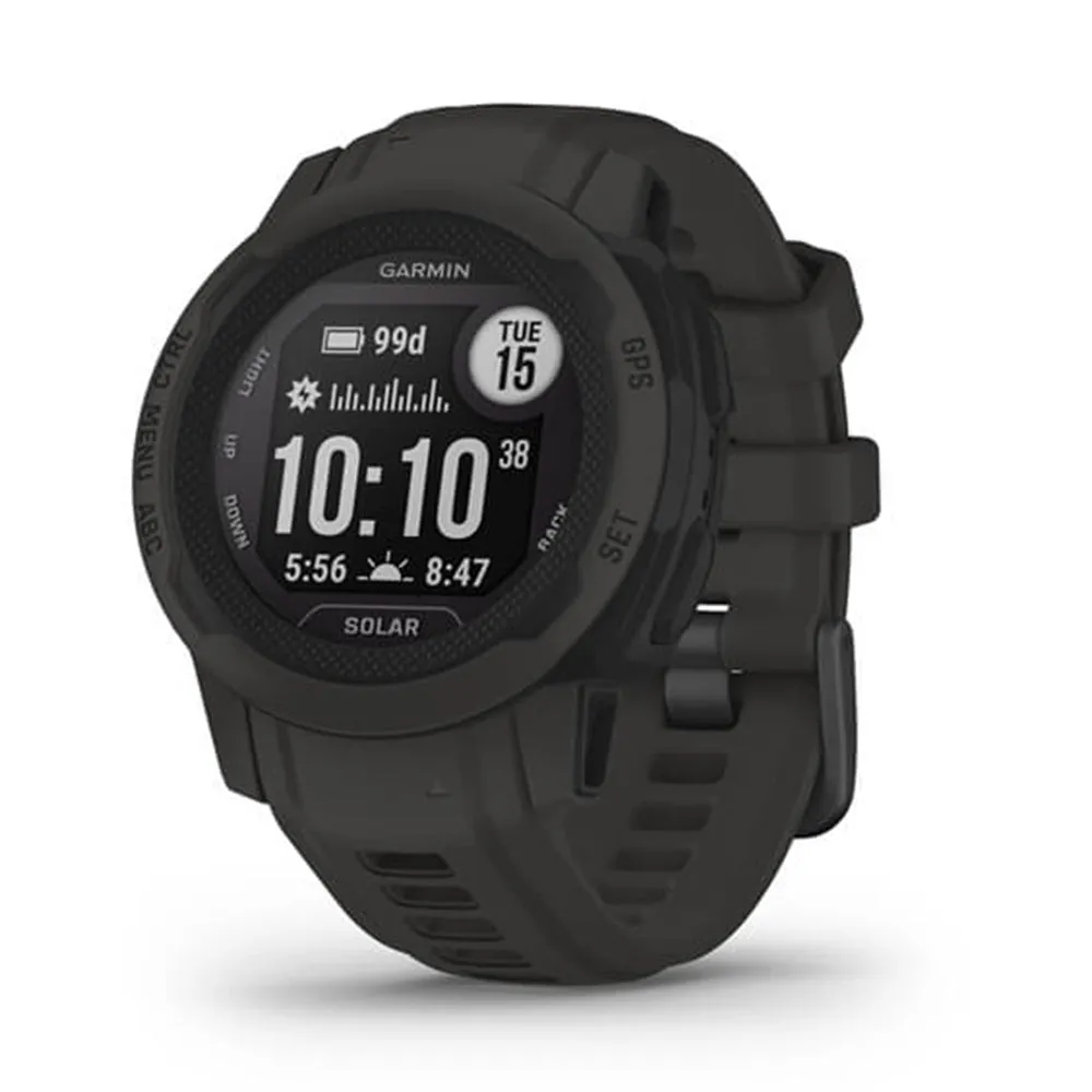 Garmin Instinct 2S Solar Graphite Health Monitoring GPS Smartwatch- 010-02564-10