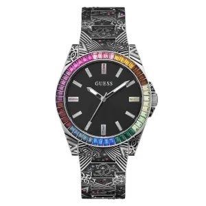 Guess Black Dial Men Analog Watch - GW0496G1