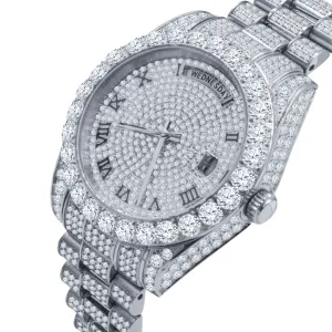 ICEMAN MOISSANITE CZ WATCH