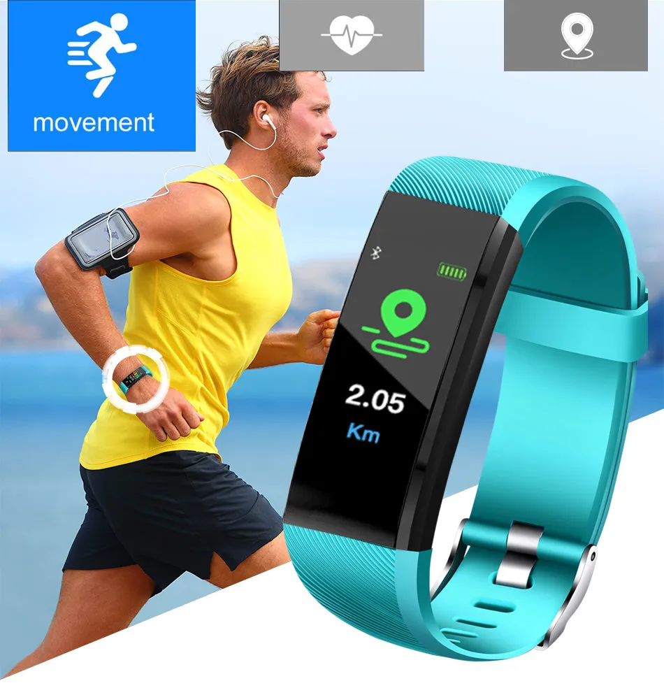 LIGE 2019 Smart Fitness Watch with Heart Rate Monitor, Pedometer, Call & Message Notifications & More