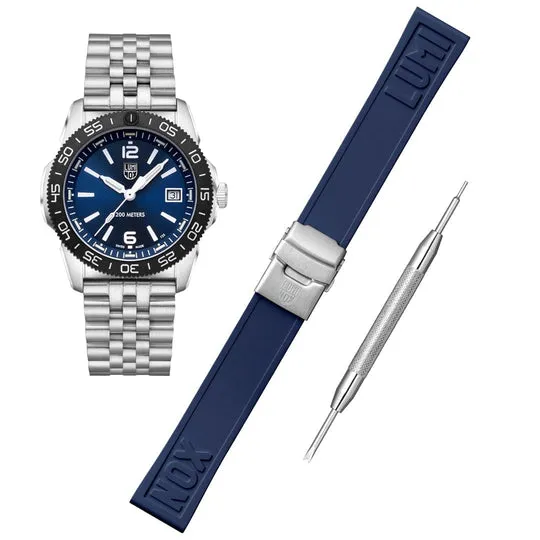 Luminox Pacific Diver Ripple 39mm Diver Watch - XS.3123M.SET