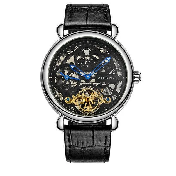 Men's Automatic Mechanical Hollow Luminous Waterproof Watch