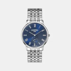 Men's Blue Analog Stainless Steel Watch 620710 41 45 50