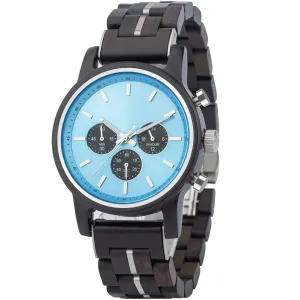 Men's Waterproof Leisure Sports Wood Watch