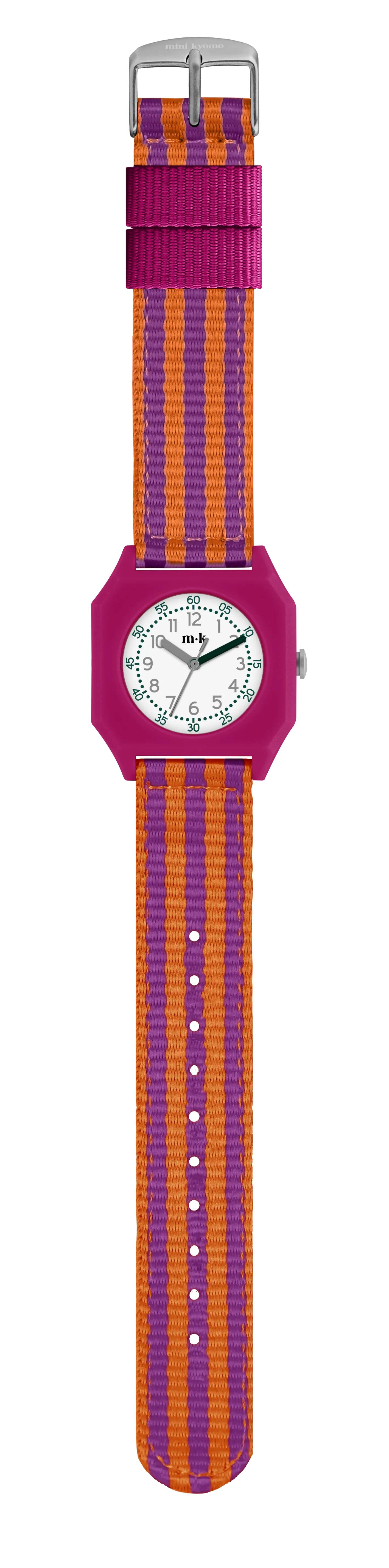 Mini Kyomo Ruby Papaya Eco Friendly Kids Watch- Fushia & Orange