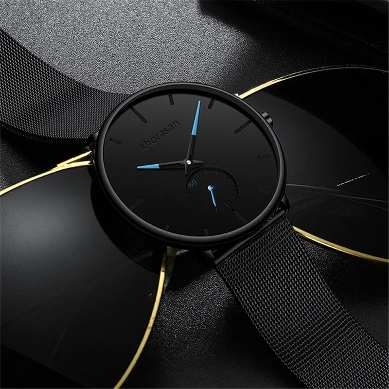 Minimalist Watches Men Business Casual Quartz Watch