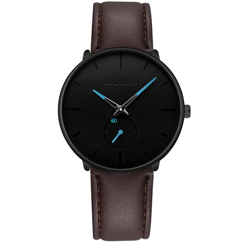 Minimalist Watches Men Business Casual Quartz Watch