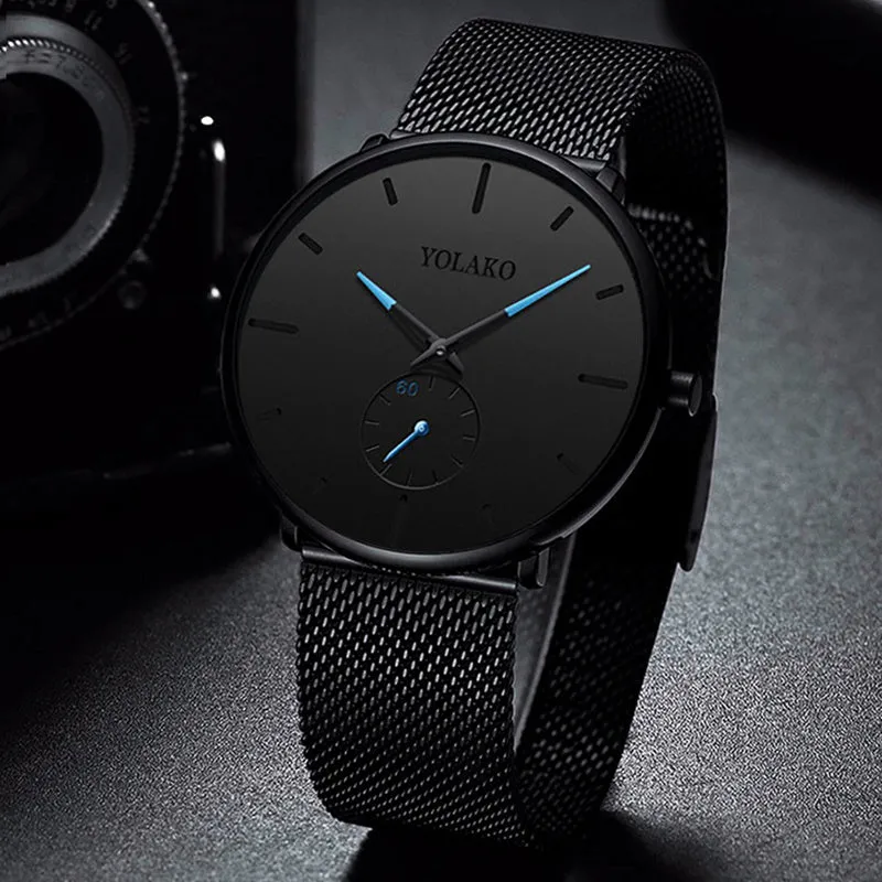 Minimalist Watches Men Business Casual Quartz Watch