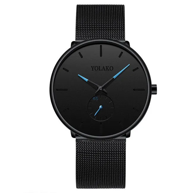 Minimalist Watches Men Business Casual Quartz Watch