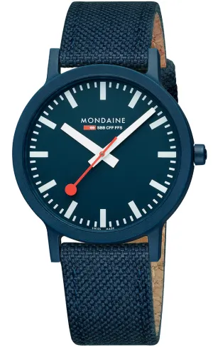 MOND Watch Essence Deep Ocean Blue Textile