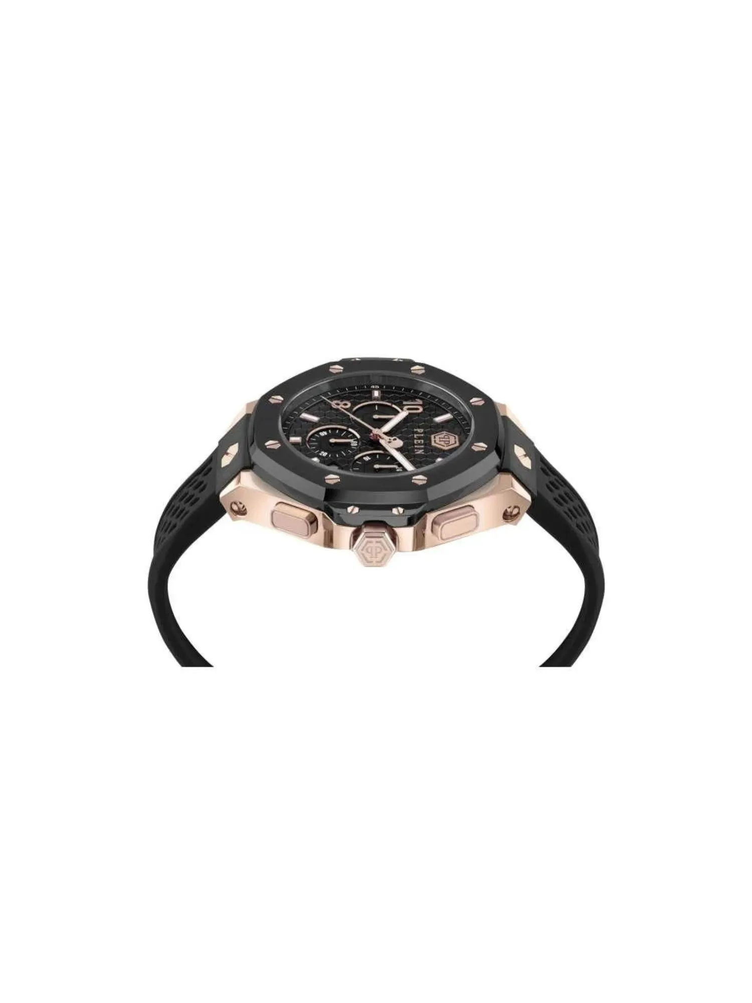 Philipp Plein Men 46 mm Size Black Dial Analog Watch - PWPRA0824