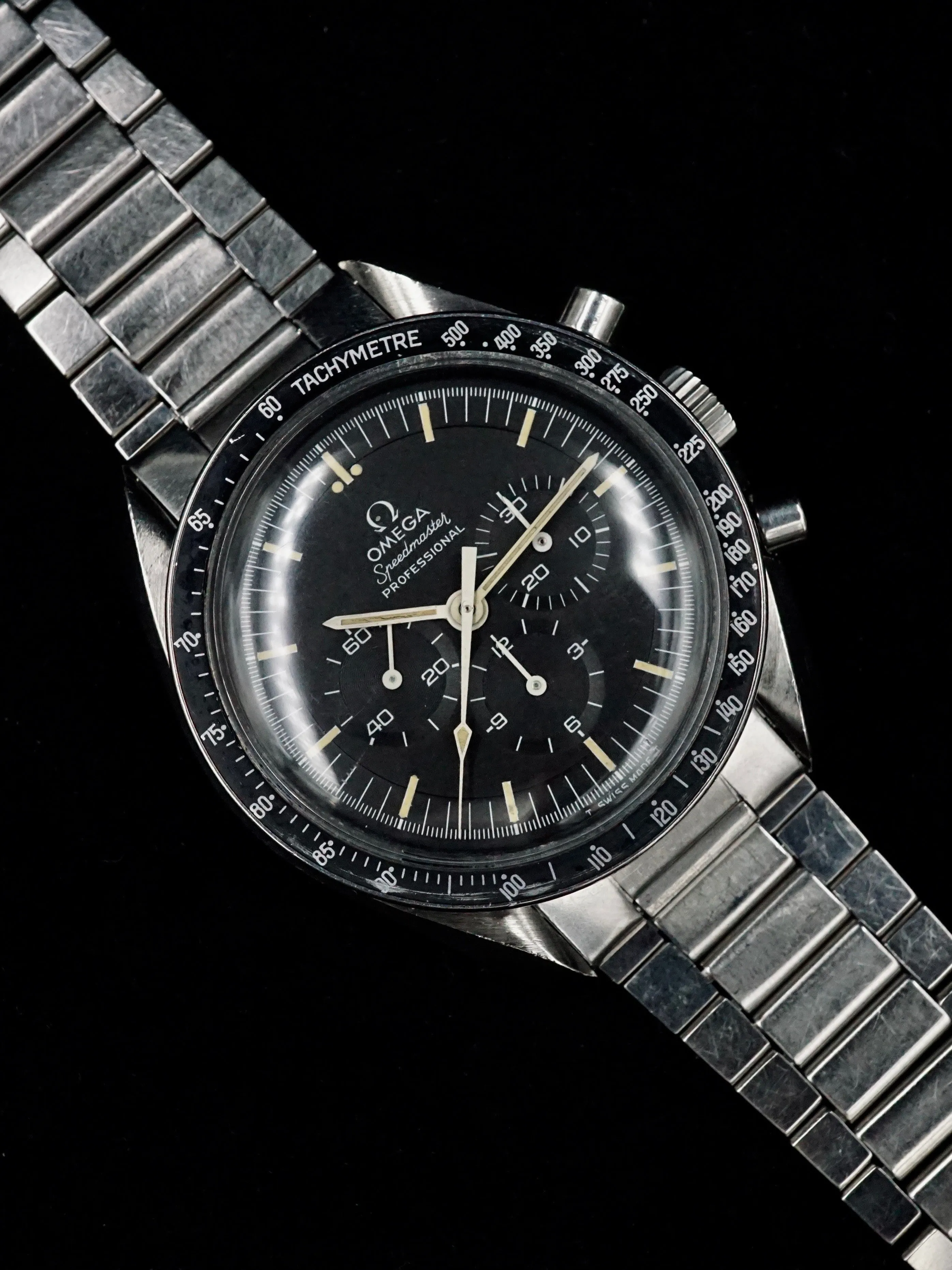 Rare 1972 OMEGA Speedmaster 145.022 Apollo XI 1969’ Straight Writing "Moon Watch" Case Back