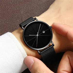 Simple Calendar Quartz Watch