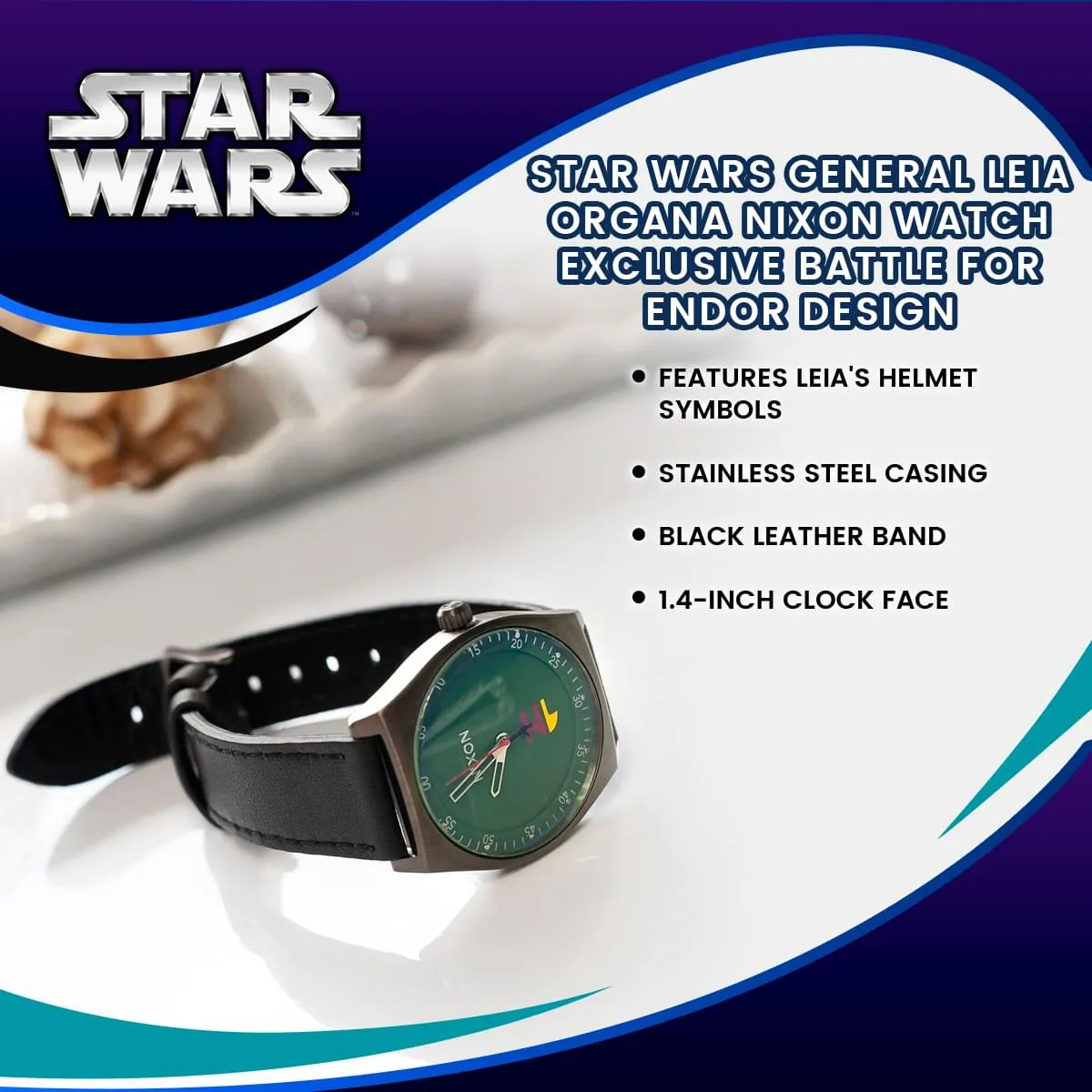 Star Wars General Leia Organa Nixon Watch | Exclusive Battle For Endor Design