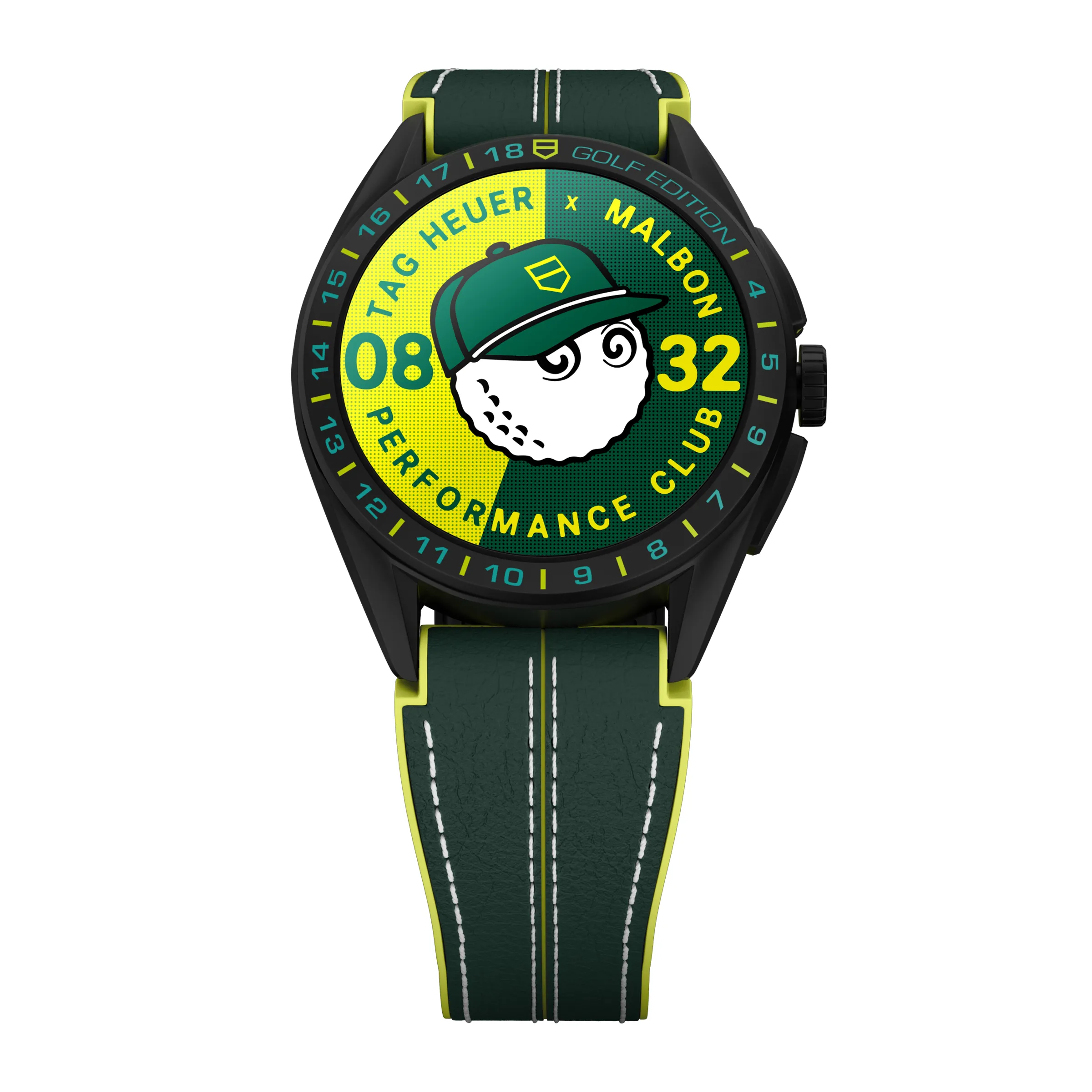 TAG HEUER CONNECTED CALIBRE E4 45 MM X MALBON GOLF EDITION