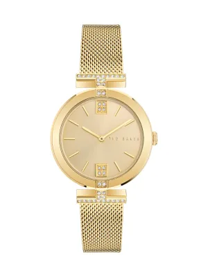 Ted Baker Gold-Tone Dial Women Watch - BKPDAF303