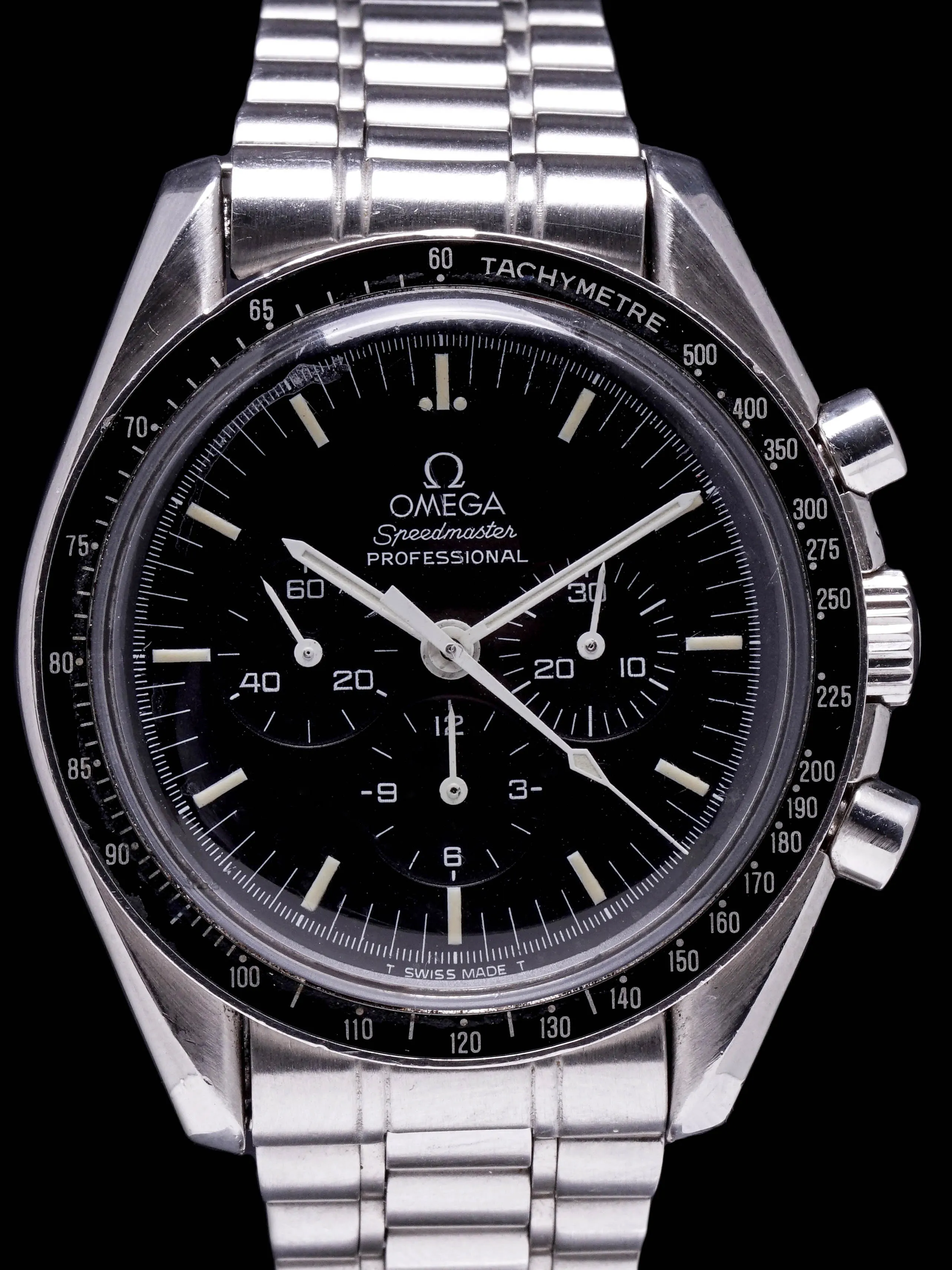 **Unpolished** 1985 OMEGA Speedmaster Professional (Ref. 145.022)