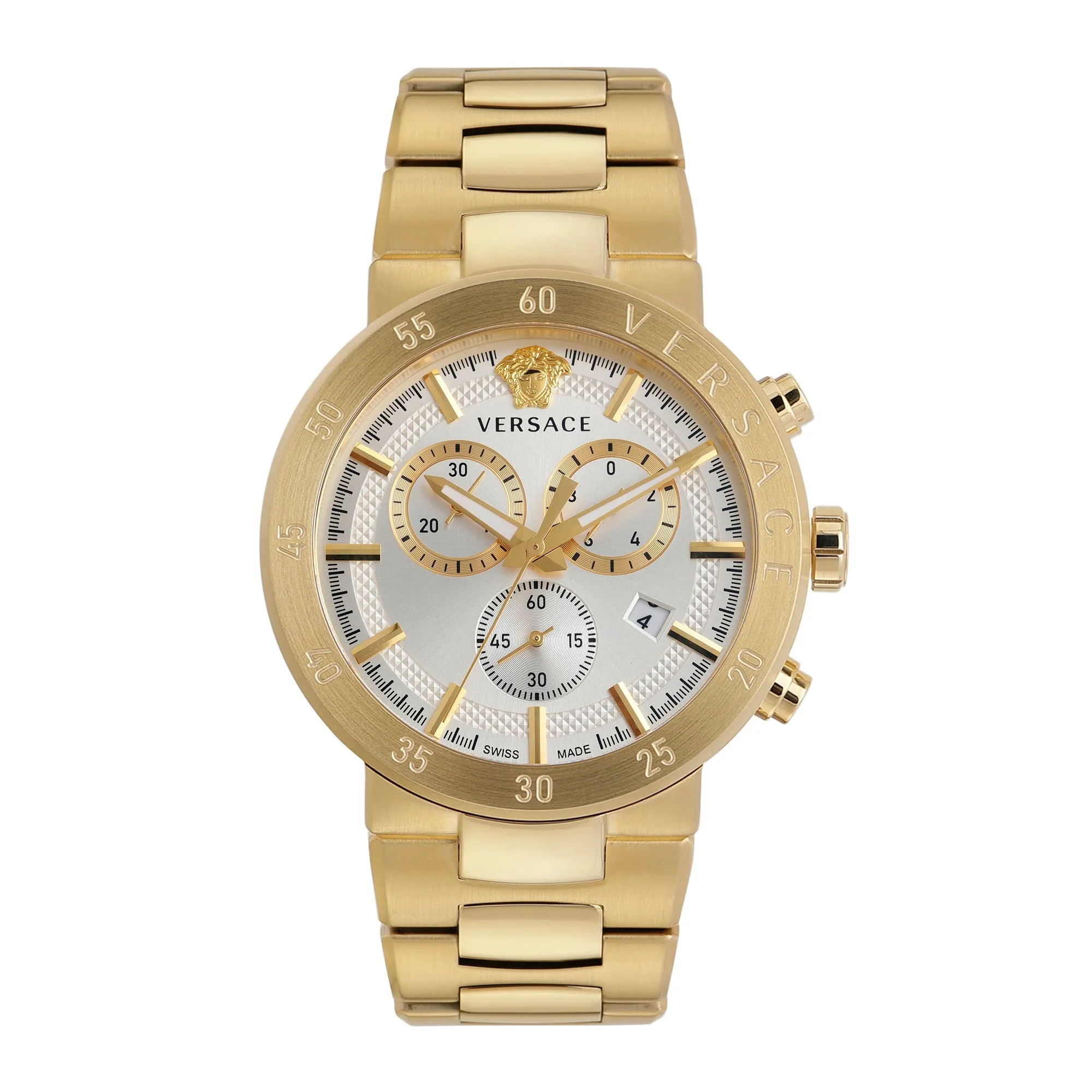 Versace White Dial Analog Men Watch - VEPY00820