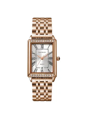 Victoria Rose Gold Watch