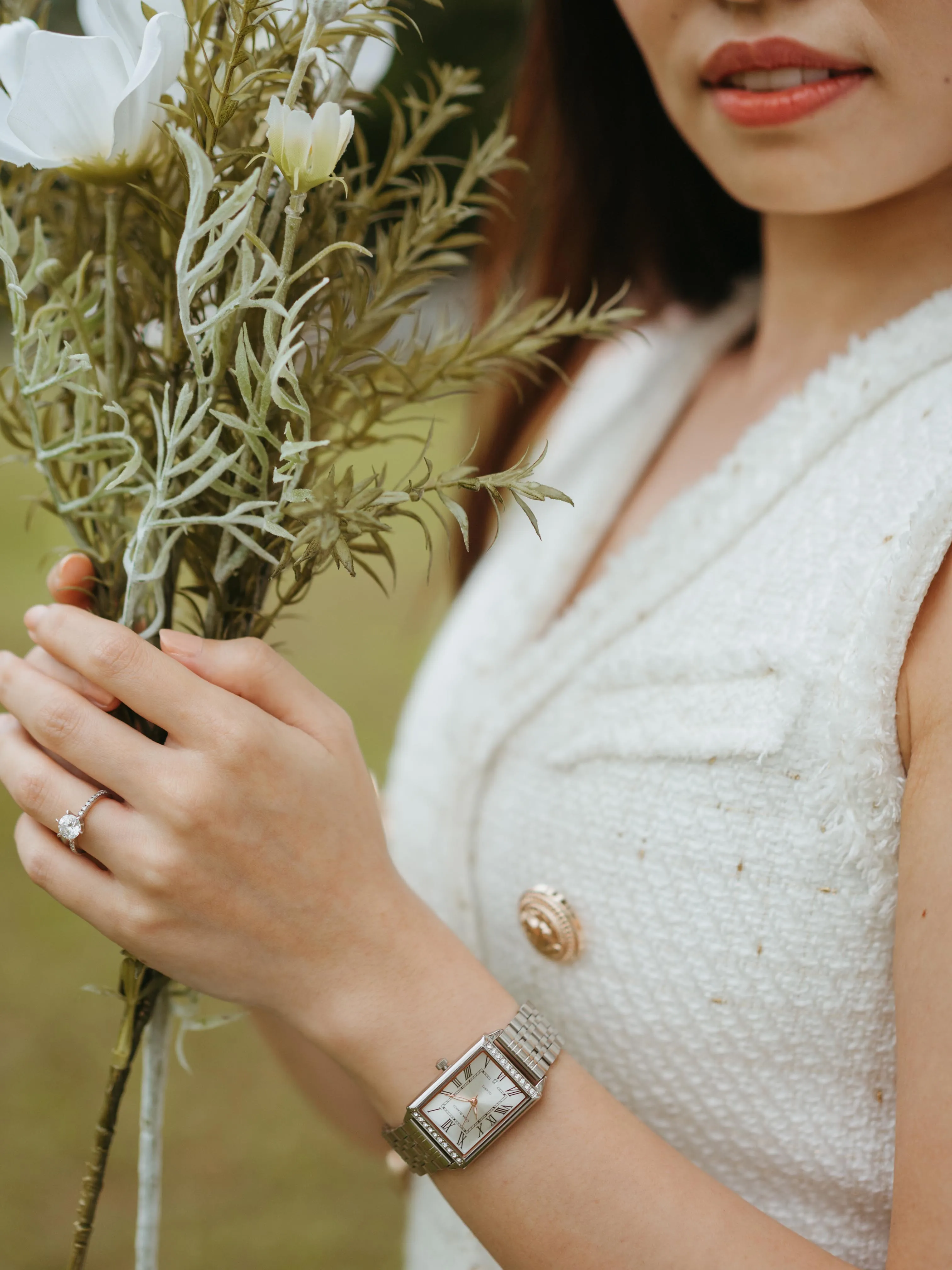 Victoria Silver Watch