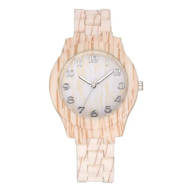 Women's Wooden Quartz Watch