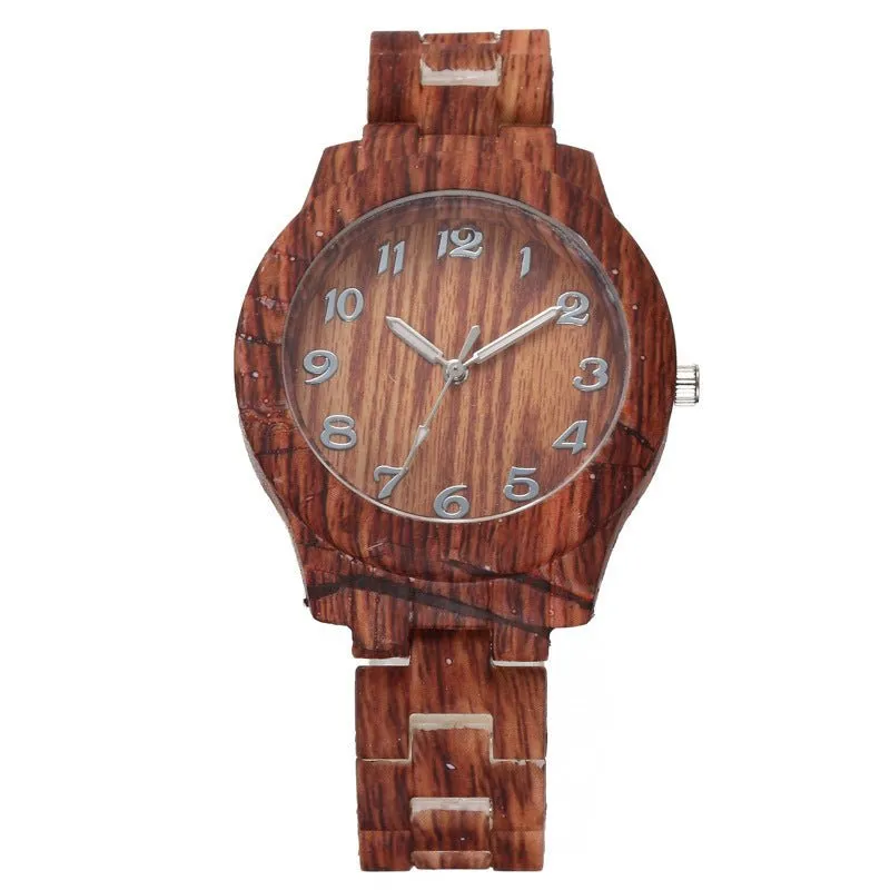 Women's Wooden Quartz Watch