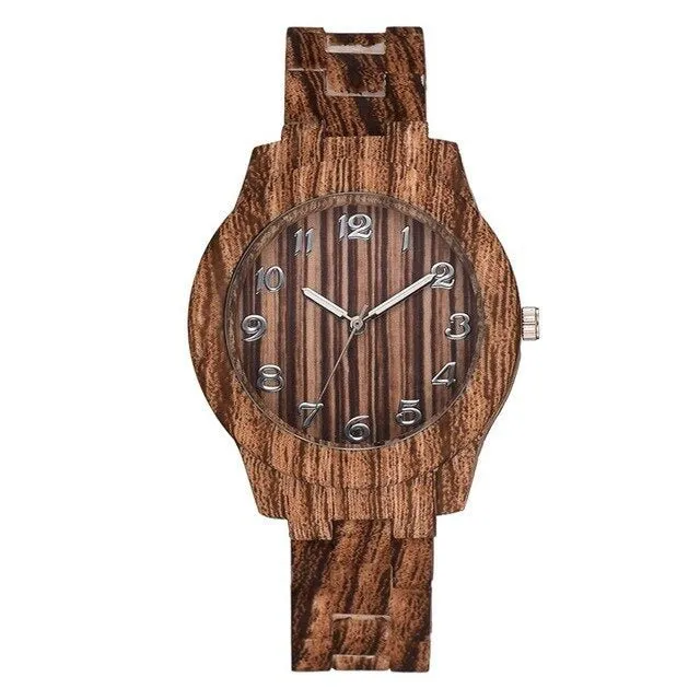 Women's Wooden Quartz Watch