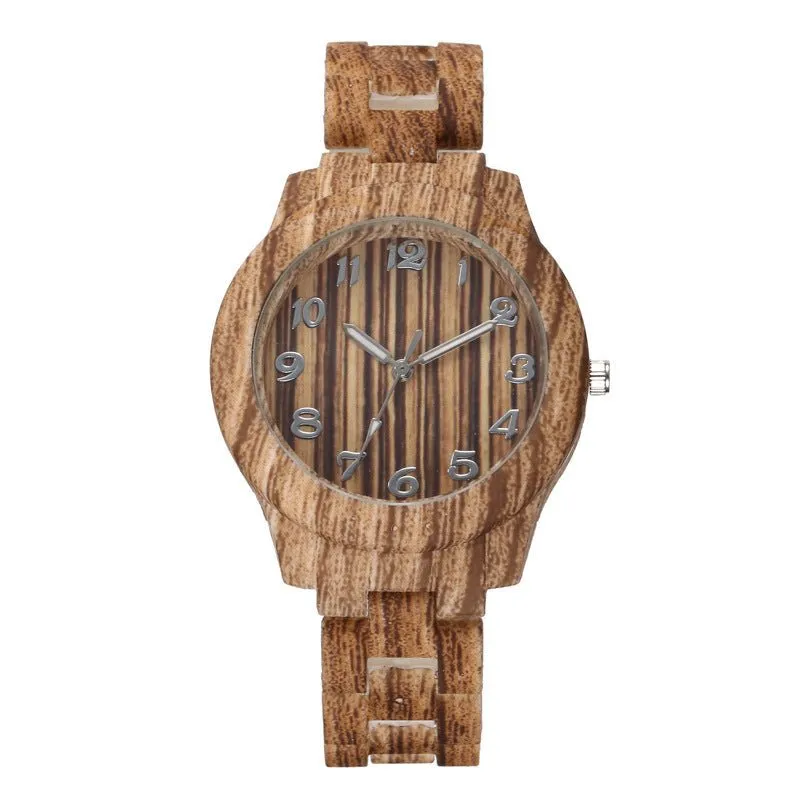 Women's Wooden Quartz Watch