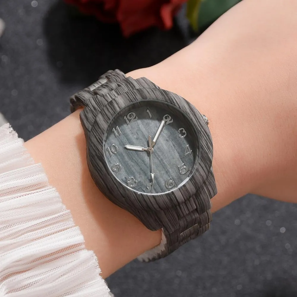 Women's Wooden Quartz Watch