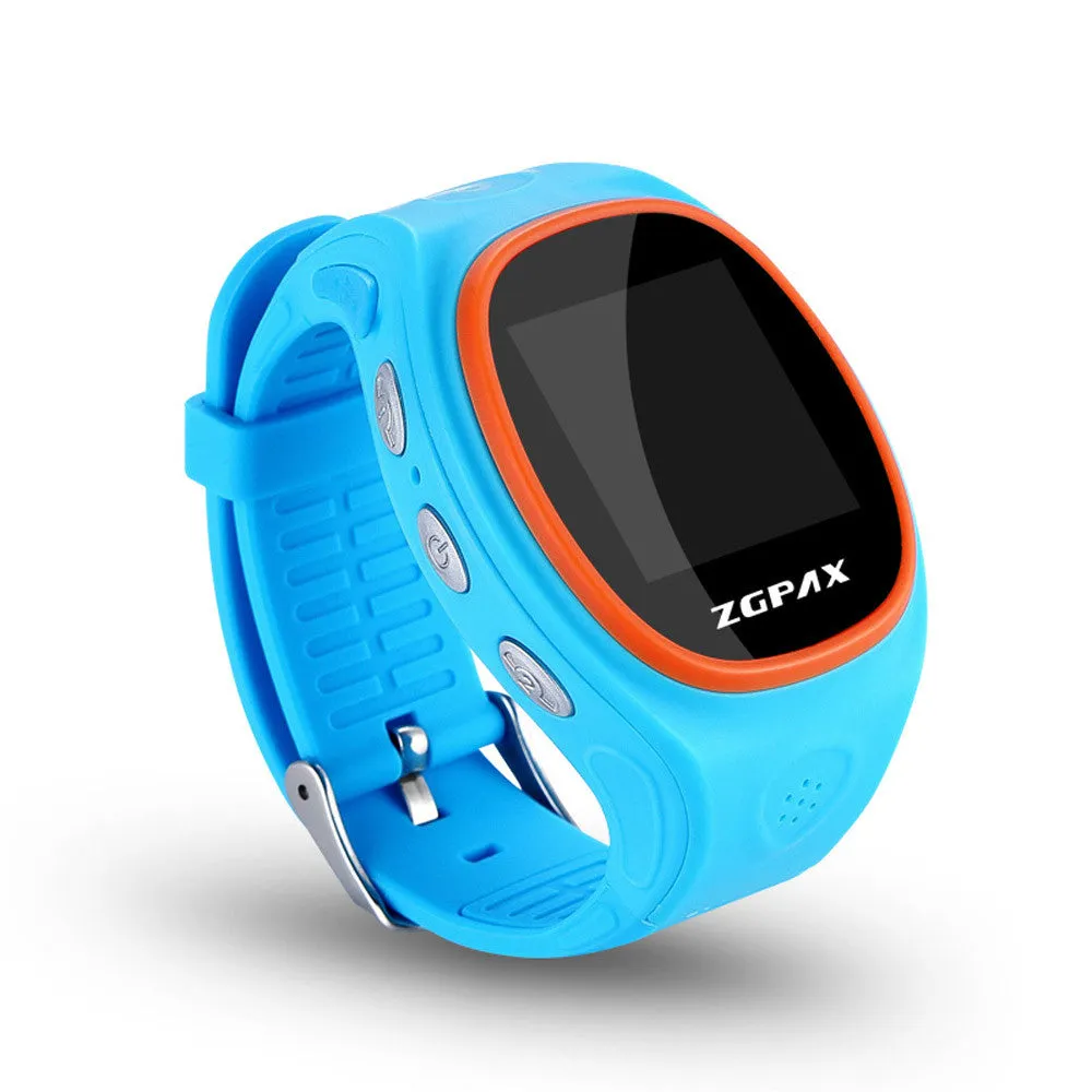 ZAPAX Kids GPS Watch Wristwatches with SOS LBS WIFI Bluetooth Smartwatch Phone for iPhone HTC Xiaomi Meizu Huawei Samsung